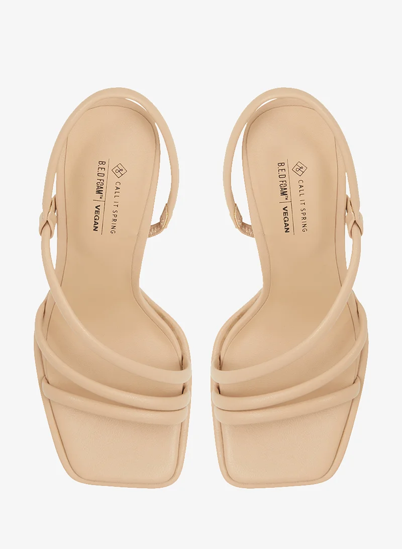 CALL IT SPRING  Luxe Slingback Heeled Sandals for Women | Best Price UAE